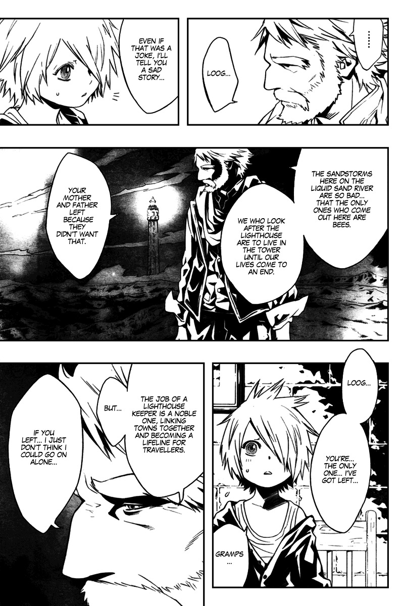 Tegami Bachi Chapter 20 page 7 - Chapter 20 : Lighthouse of Illusions in the Wilderness