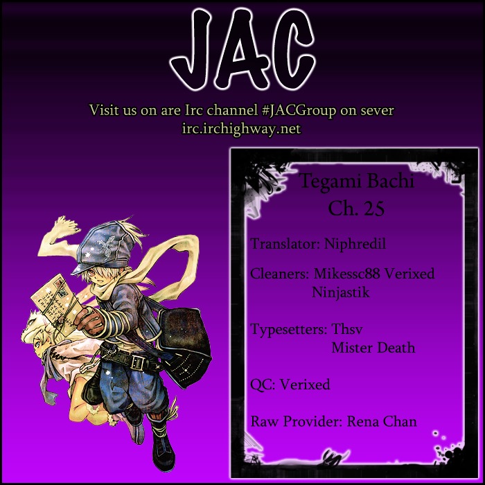 Tegami Bachi Chapter 25 page 37 - Chapter 25 : 200 Years of Loneliness