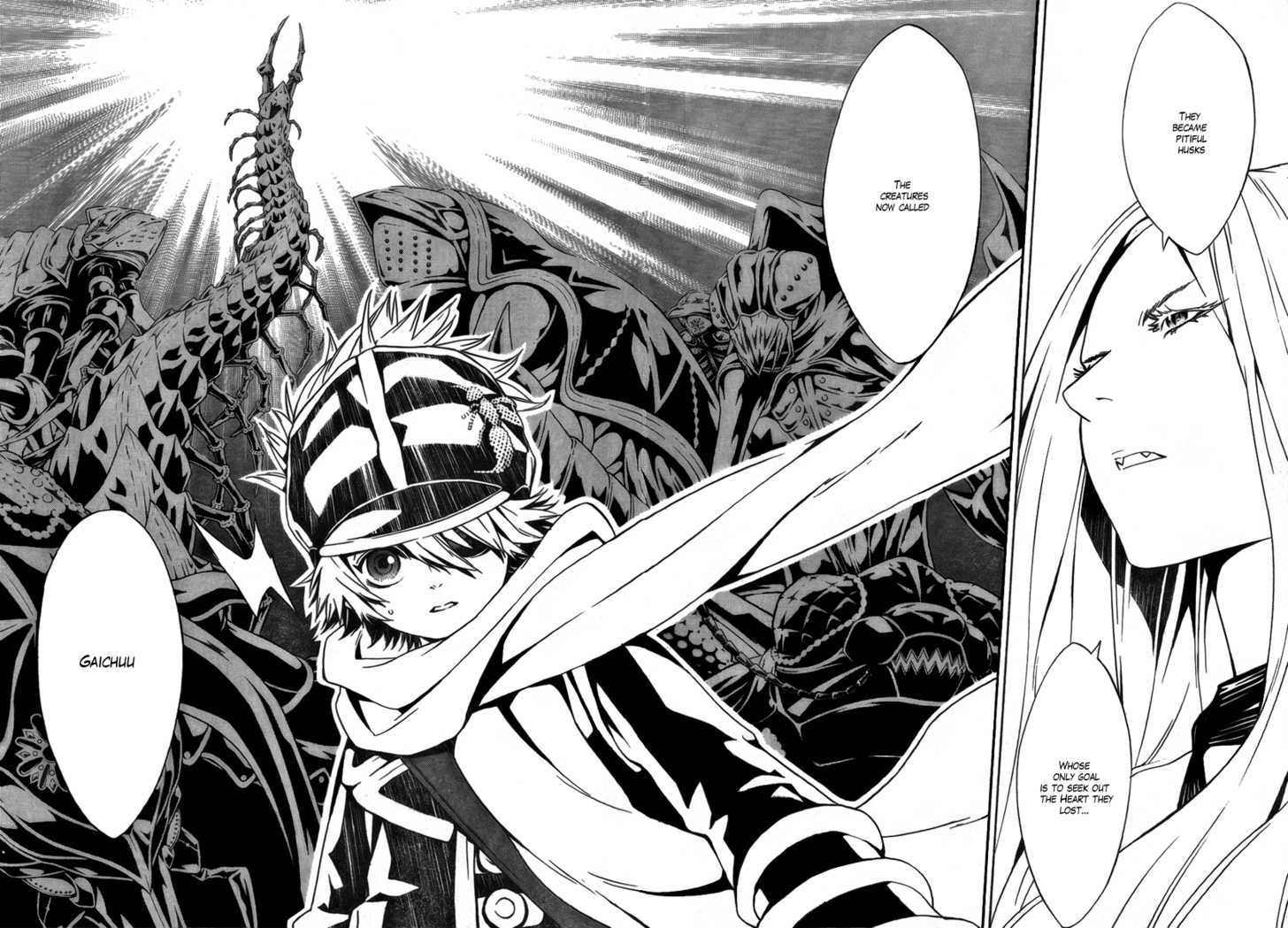 Tegami Bachi Chapter 26 page 4 - Chapter 26 : the raven black marauder