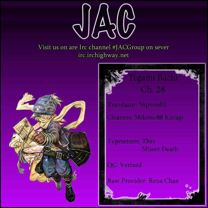 Tegami Bachi Chapter 28 page 40 - Chapter 28 : Together, We Went On A Journey...