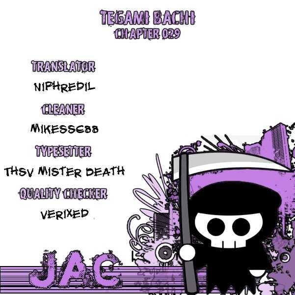 Tegami Bachi Chapter 29 page 41 - Chapter 29 : Light, Illuminating The Darkness