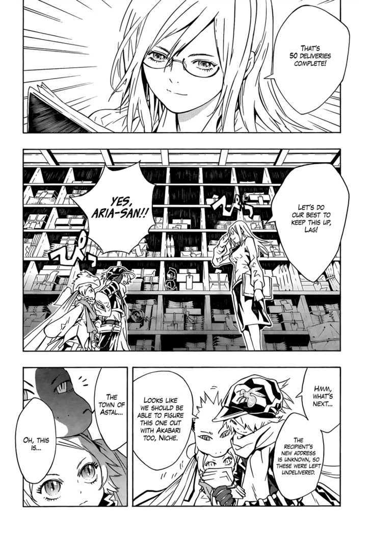 Tegami Bachi Chapter 35 page 11 - Chapter 35 : Aria and the Airship