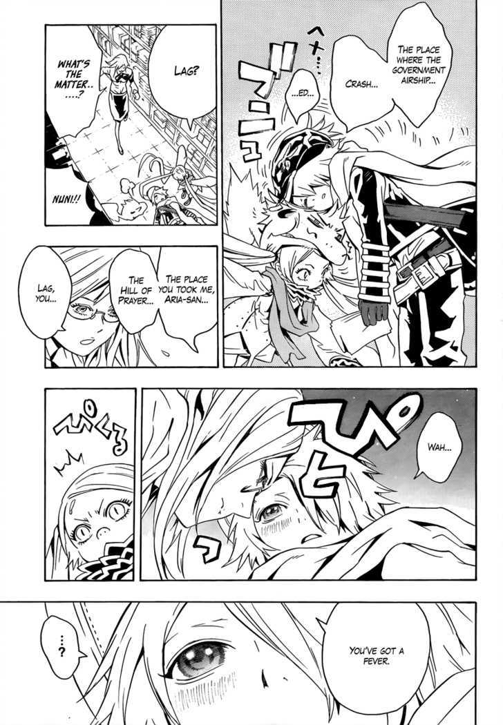 Tegami Bachi Chapter 35 page 12 - Chapter 35 : Aria and the Airship