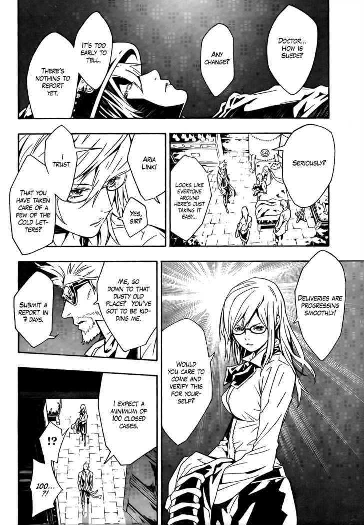 Tegami Bachi Chapter 35 page 15 - Chapter 35 : Aria and the Airship