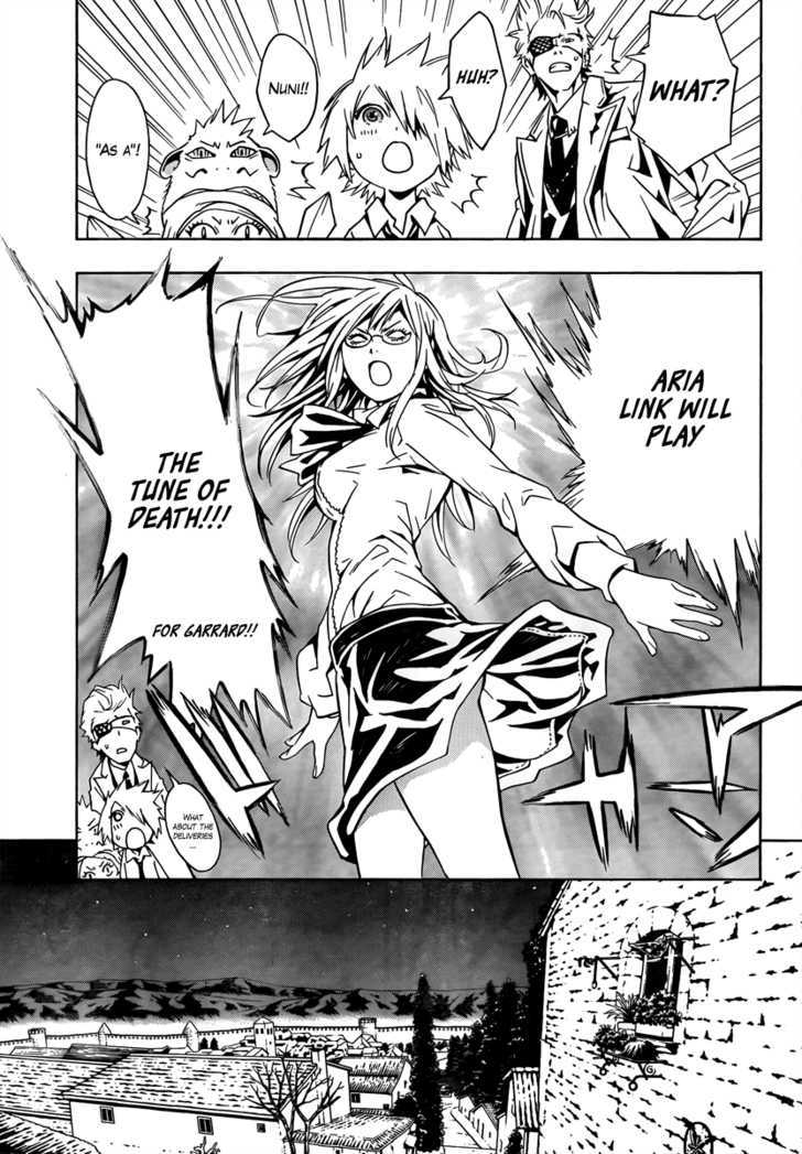 Tegami Bachi Chapter 35 page 18 - Chapter 35 : Aria and the Airship