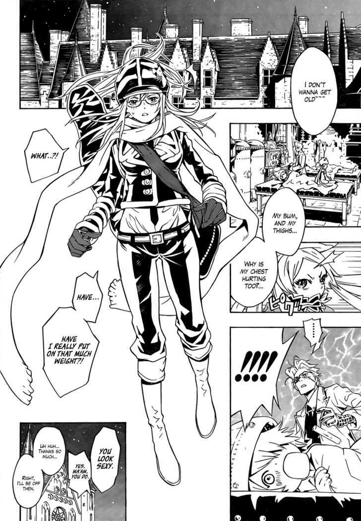 Tegami Bachi Chapter 35 page 21 - Chapter 35 : Aria and the Airship