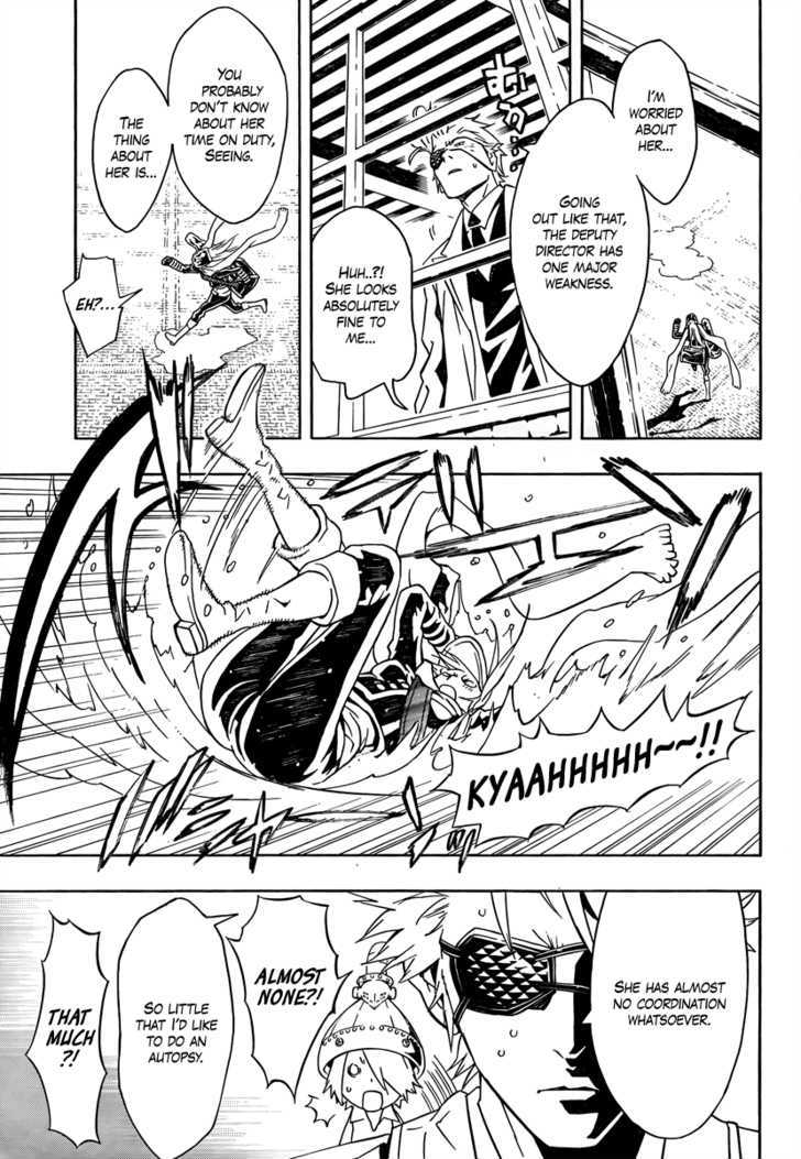 Tegami Bachi Chapter 35 page 22 - Chapter 35 : Aria and the Airship