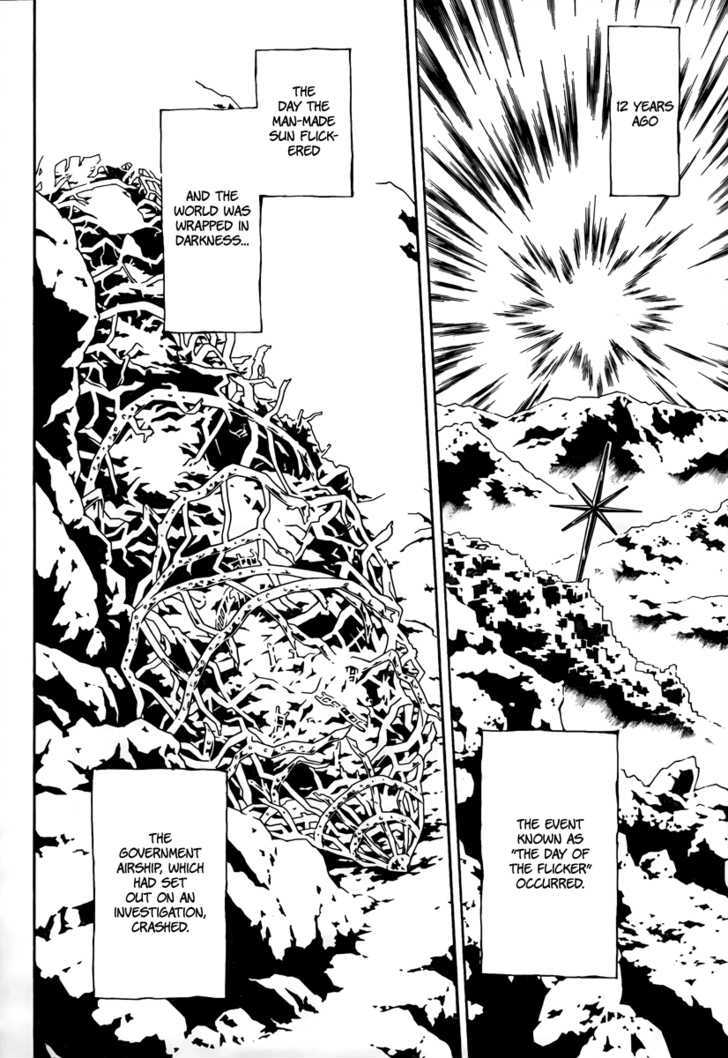 Tegami Bachi Chapter 35 page 29 - Chapter 35 : Aria and the Airship