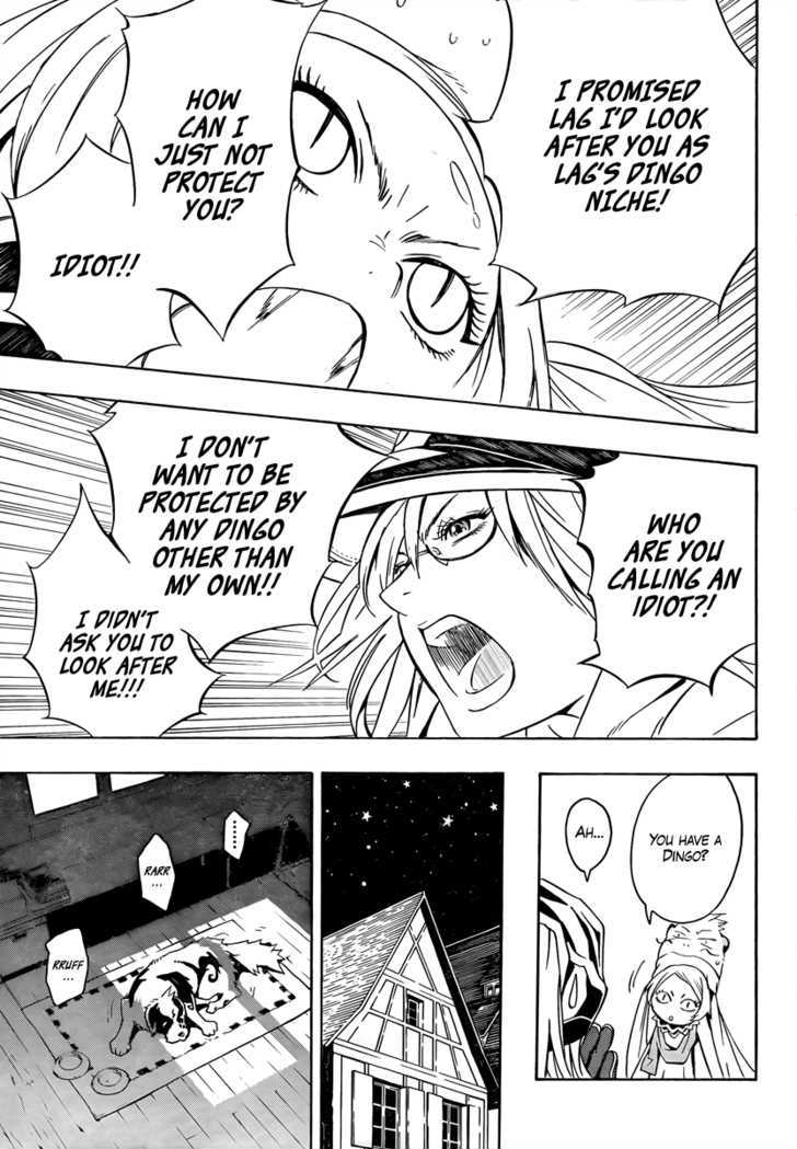 Tegami Bachi Chapter 35 page 36 - Chapter 35 : Aria and the Airship