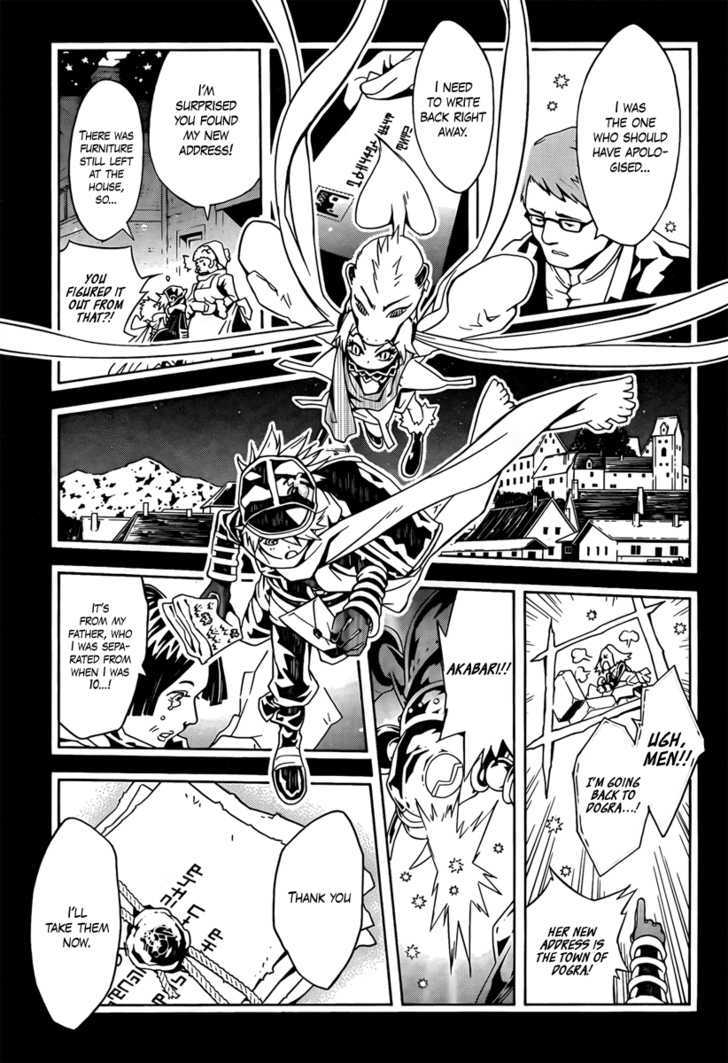 Tegami Bachi Chapter 35 page 8 - Chapter 35 : Aria and the Airship