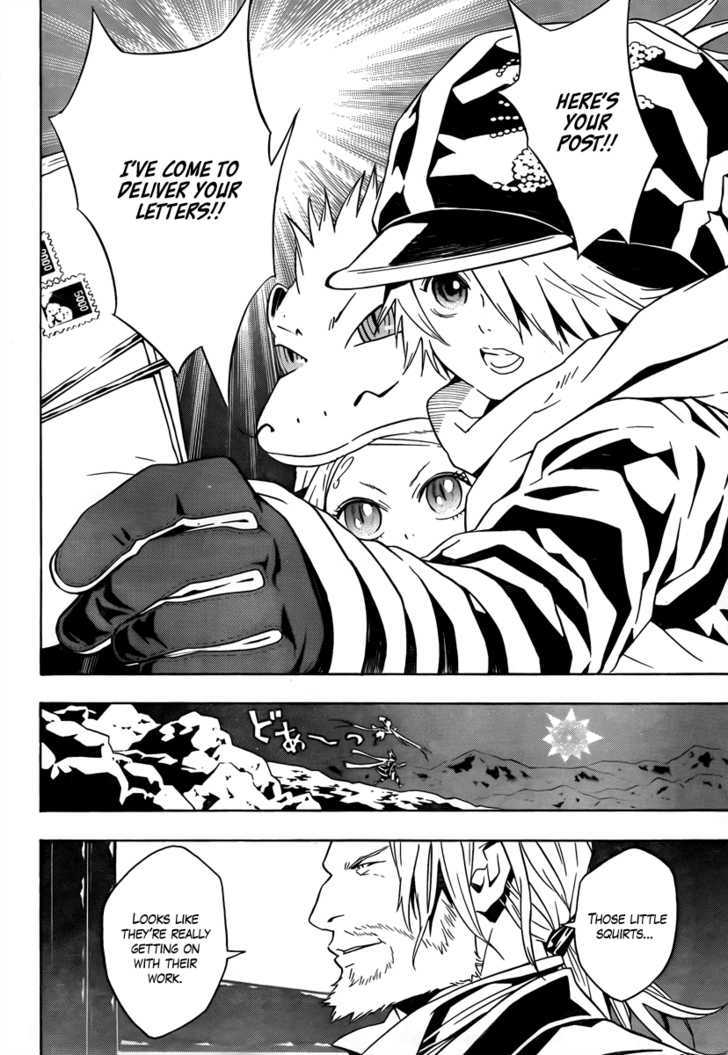 Tegami Bachi Chapter 35 page 9 - Chapter 35 : Aria and the Airship