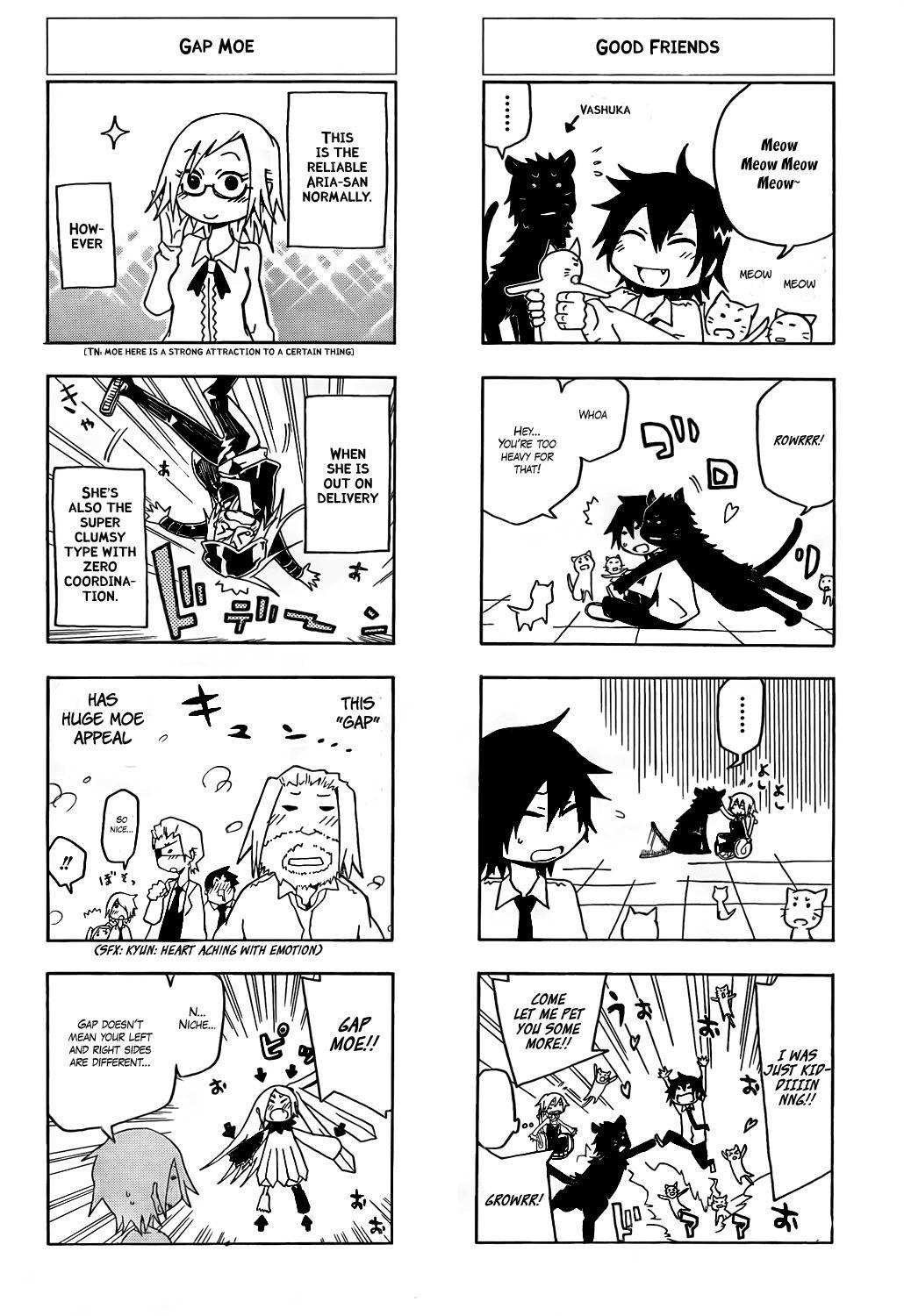 Tegami Bachi Chapter 39.5 page 3 - Chapter 39.5: 4-koma
