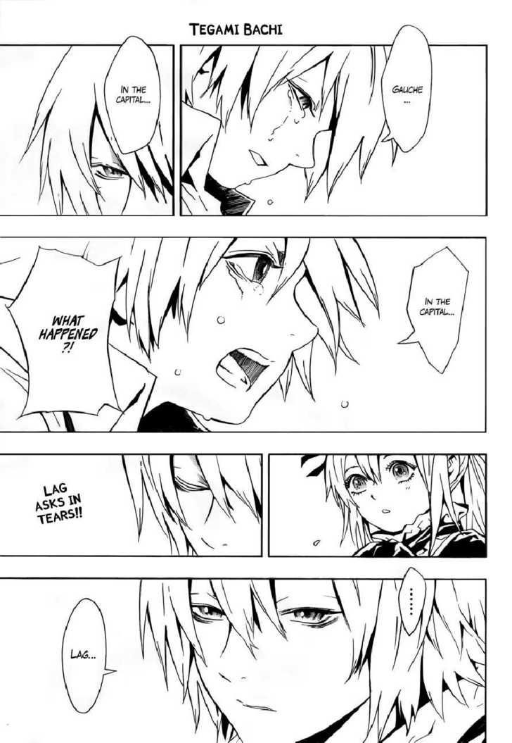 Tegami Bachi Chapter 44 page 1 - Chapter 44 : Silence and Pursuit