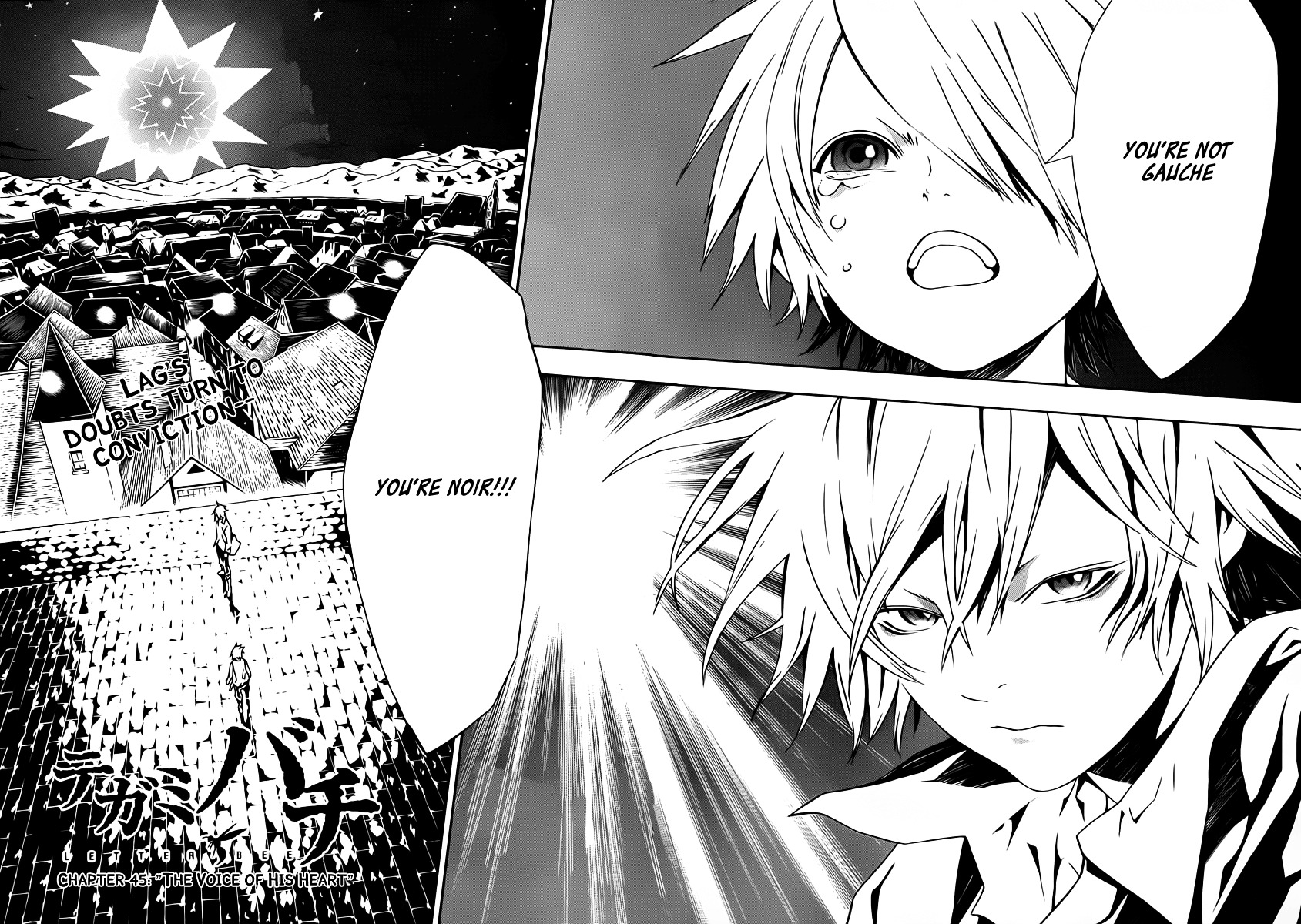 Tegami Bachi Chapter 45 page 3 - Chapter 45 : The Voice of His Heart