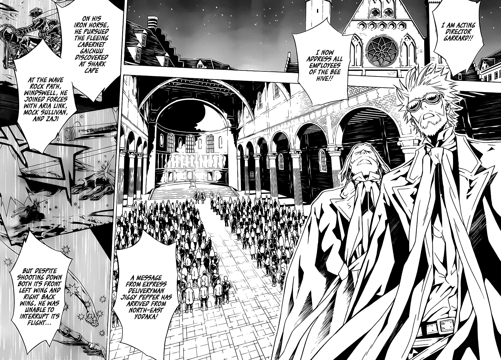 Tegami Bachi Chapter 46 page 7 - Chapter 46 : The Approaching Menace