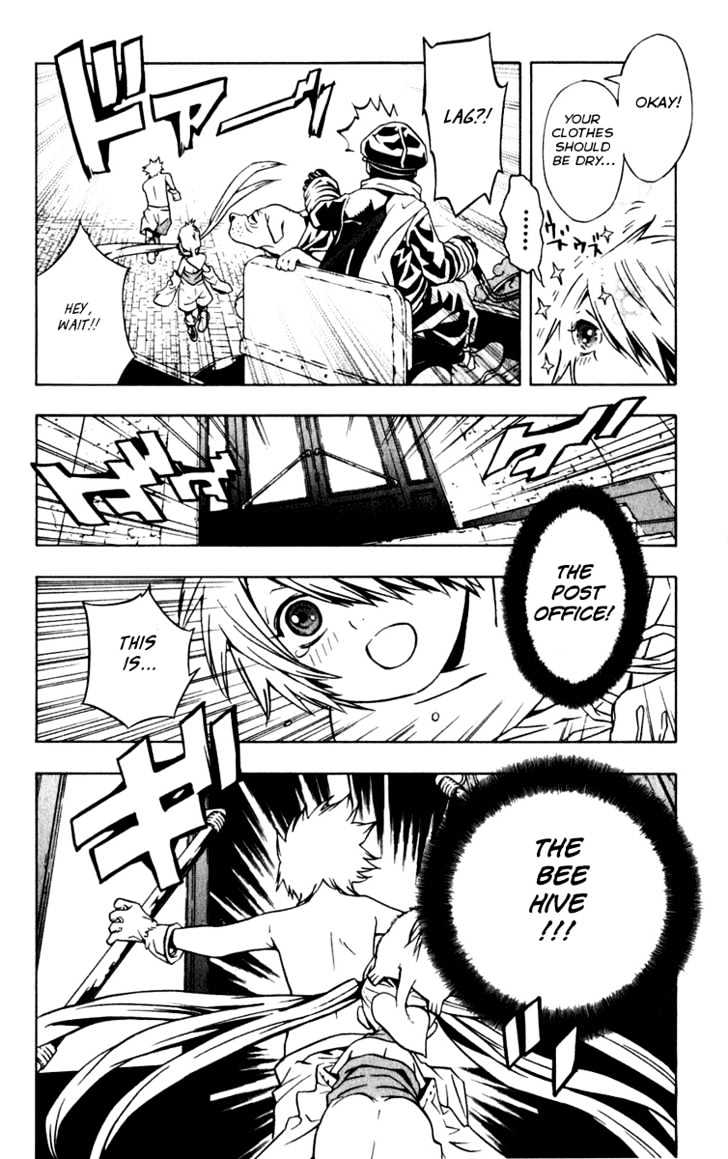 Tegami Bachi Chapter 6 page 19 - Chapter 6 : Yuusari Central, Nocturne 13, Bee Hive Post Office
