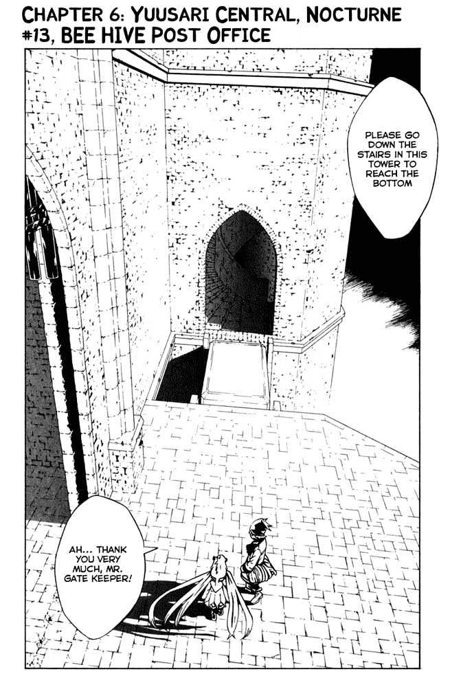 Tegami Bachi Chapter 6 page 2 - Chapter 6 : Yuusari Central, Nocturne 13, Bee Hive Post Office