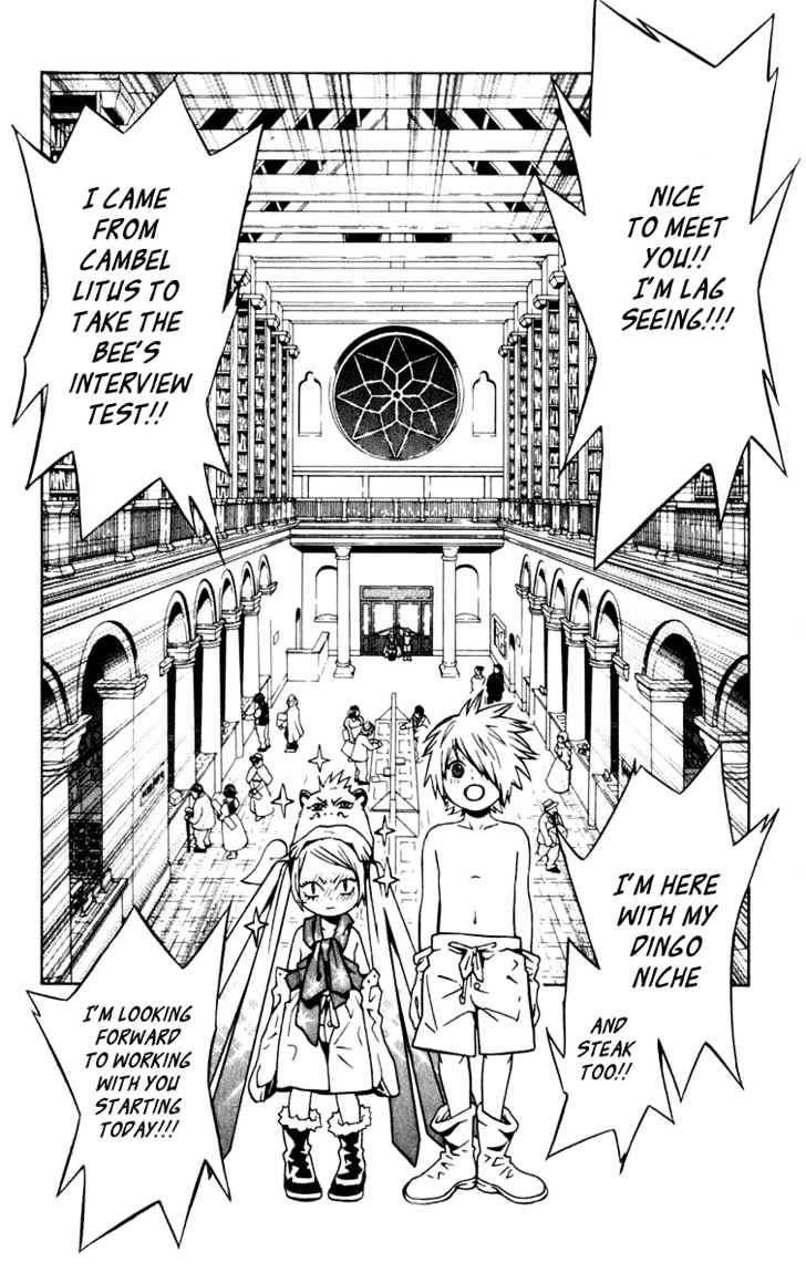 Tegami Bachi Chapter 6 page 21 - Chapter 6 : Yuusari Central, Nocturne 13, Bee Hive Post Office