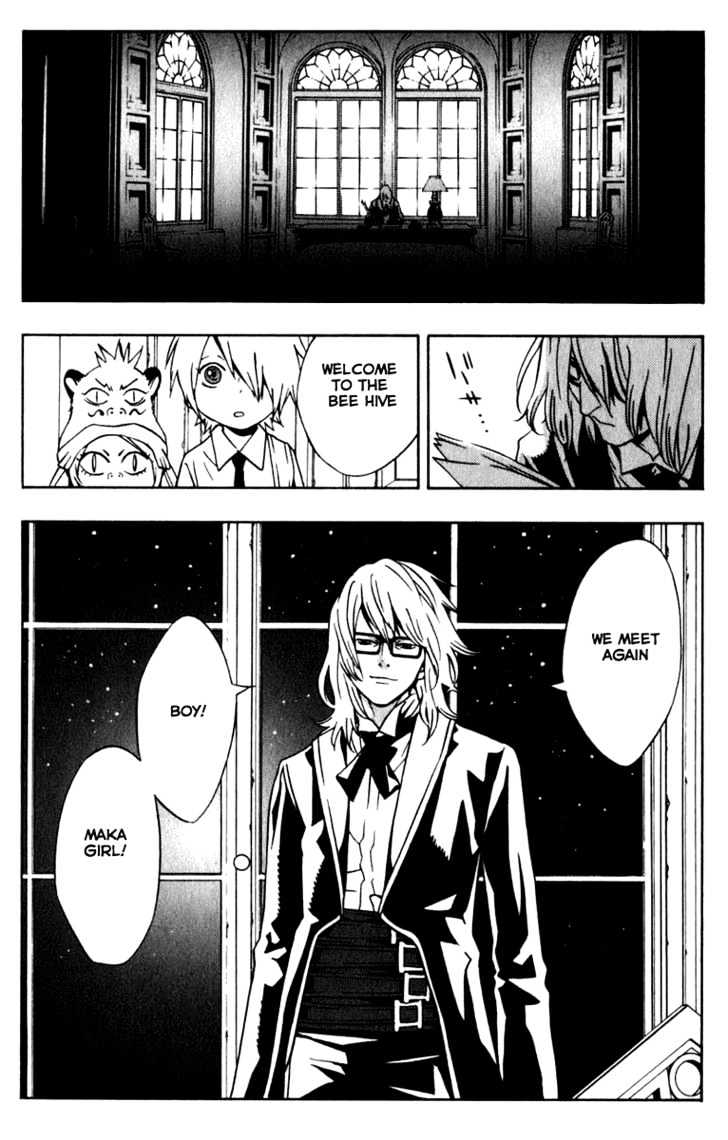 Tegami Bachi Chapter 6 page 25 - Chapter 6 : Yuusari Central, Nocturne 13, Bee Hive Post Office