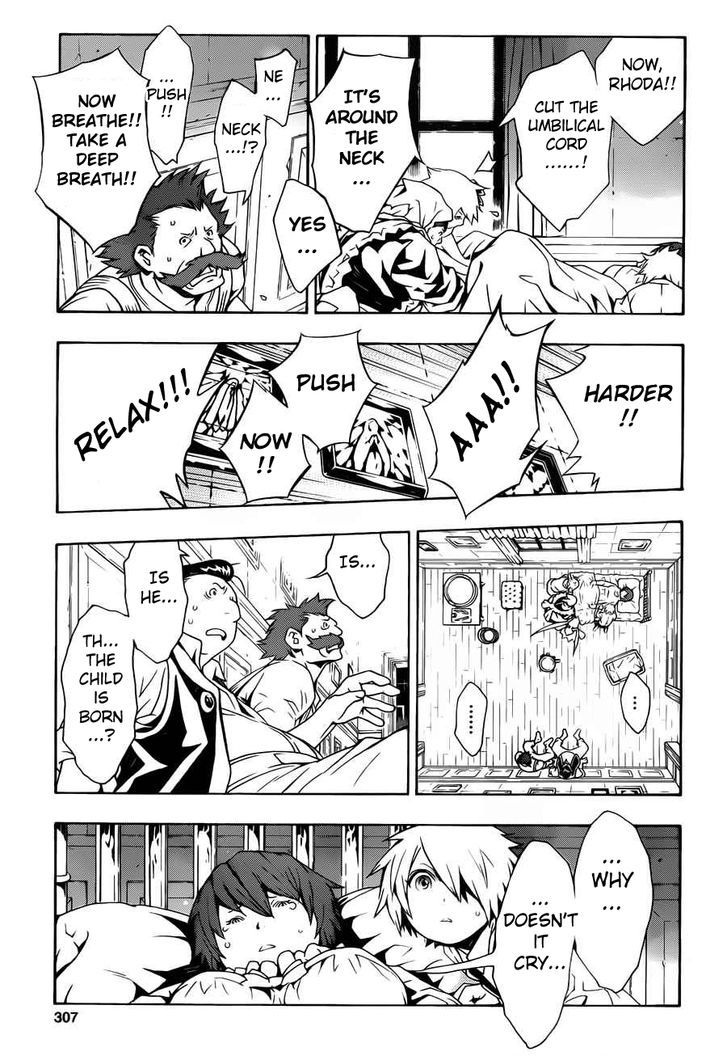 Tegami Bachi Chapter 63 page 22 - Chapter 63 : The Baby Born