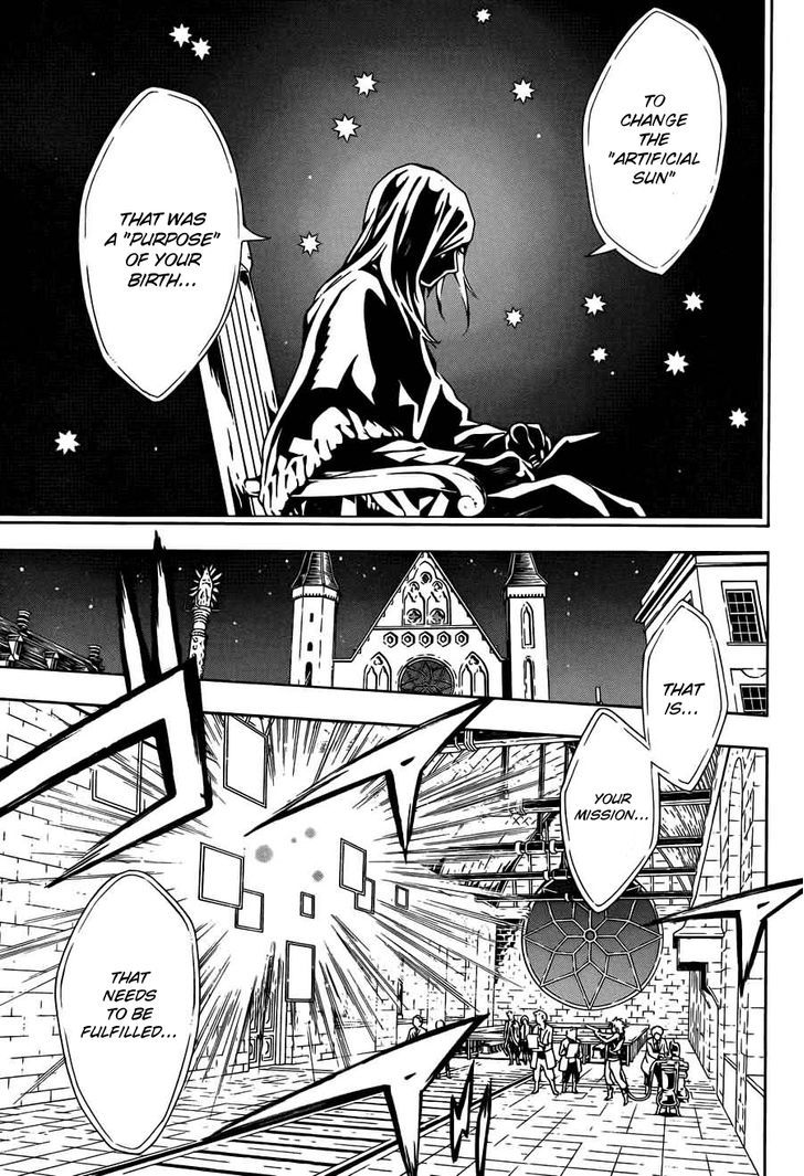 Tegami Bachi Chapter 64 page 3 - Chapter 64 : Troublesome Heritage