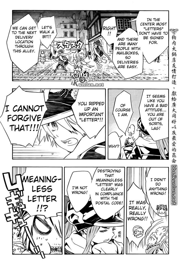 Tegami Bachi Chapter 72 page 14 - Chapter 72 : Late Hire Chico