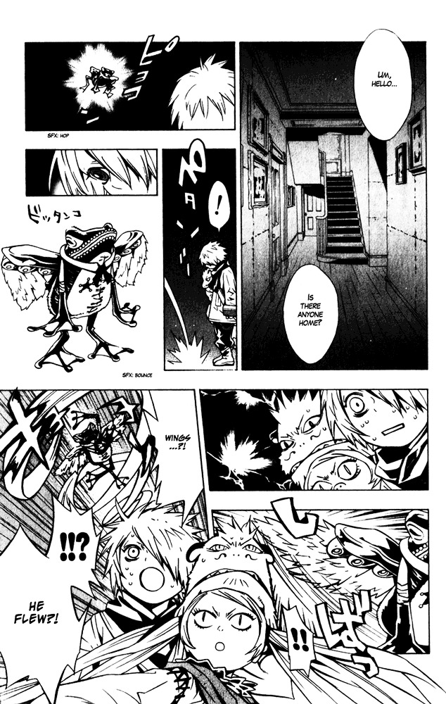 Tegami Bachi Chapter 8 page 14 - Chapter 8 : Meeting with Sylvettte Suede