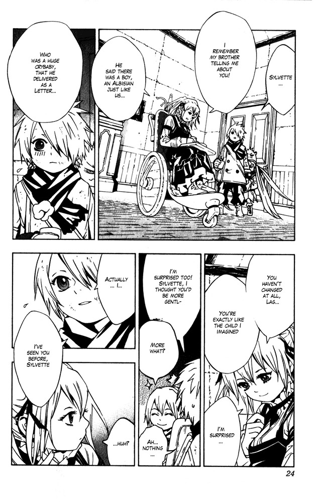 Tegami Bachi Chapter 8 page 23 - Chapter 8 : Meeting with Sylvettte Suede