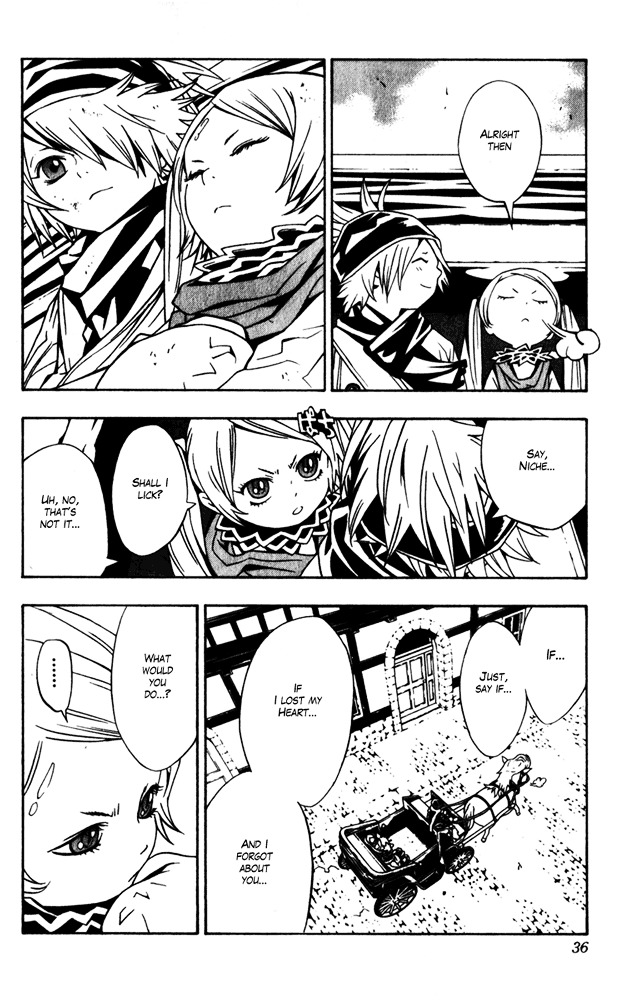 Tegami Bachi Chapter 8 page 34 - Chapter 8 : Meeting with Sylvettte Suede
