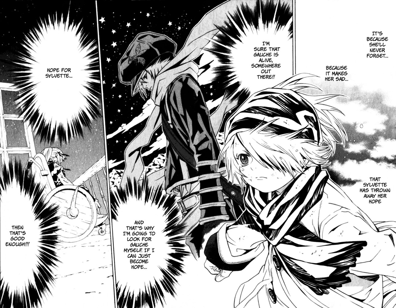 Tegami Bachi Chapter 8 page 38 - Chapter 8 : Meeting with Sylvettte Suede