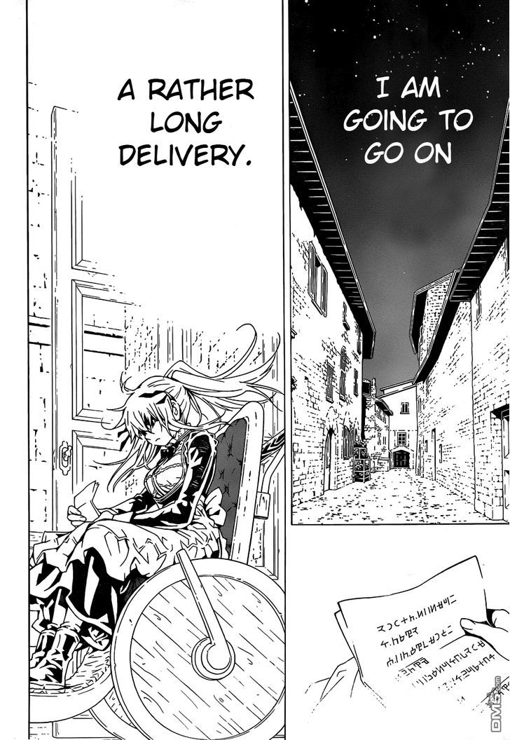 Tegami Bachi Chapter 81 page 22 - Chapter 81 : To the person I treasure