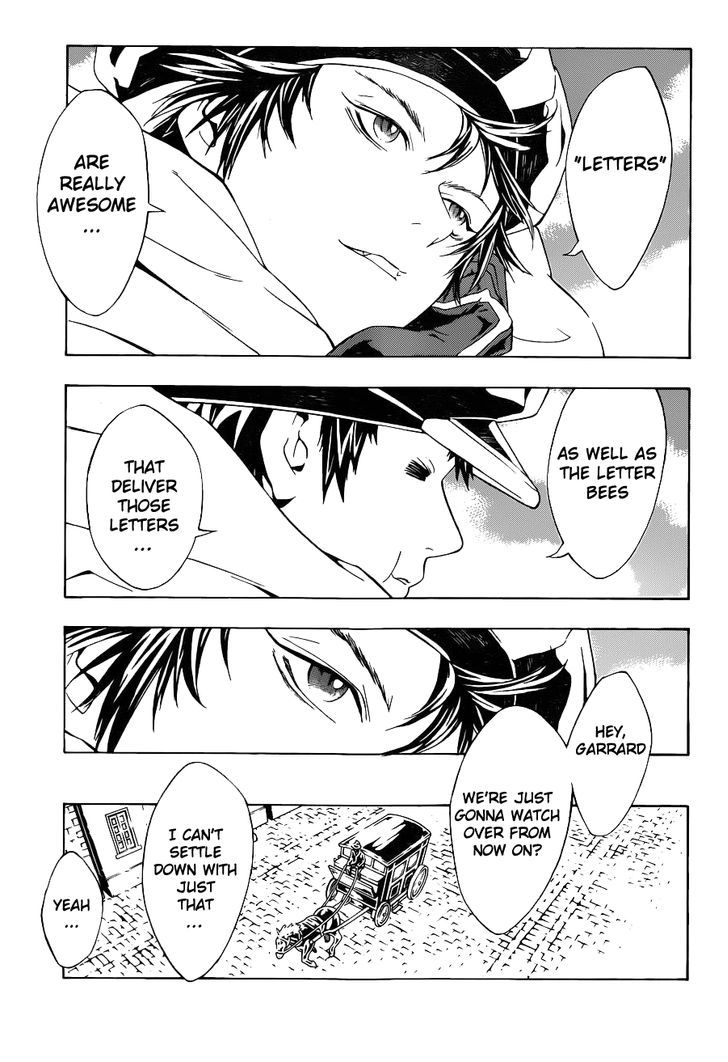 Tegami Bachi Chapter 89 page 22 - Chapter 89 : Song of departure