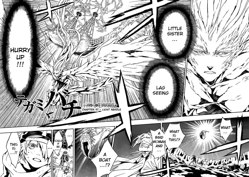 Tegami Bachi Chapter 97 page 2 - Chapter 97 : Light Needle
