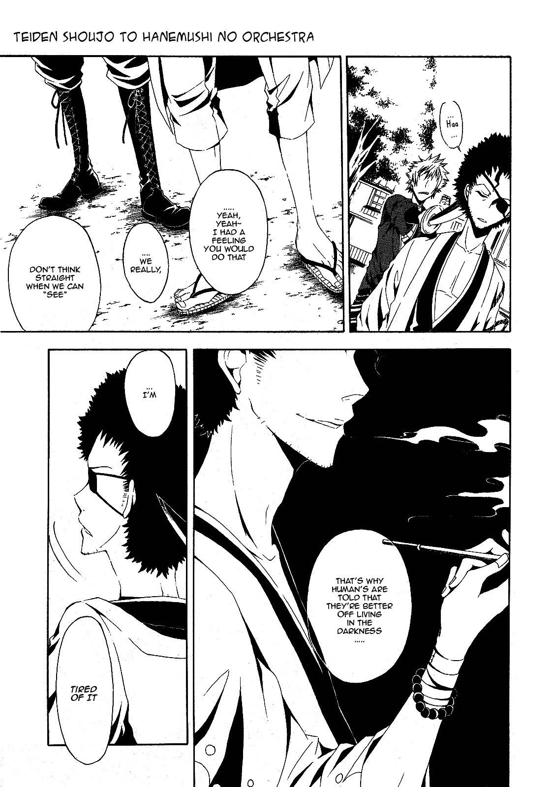 Teiden Shoujo to Hanemushi no Orchestra Chapter 3 page 11 - Chapter 3: The Second Sighted Kuro