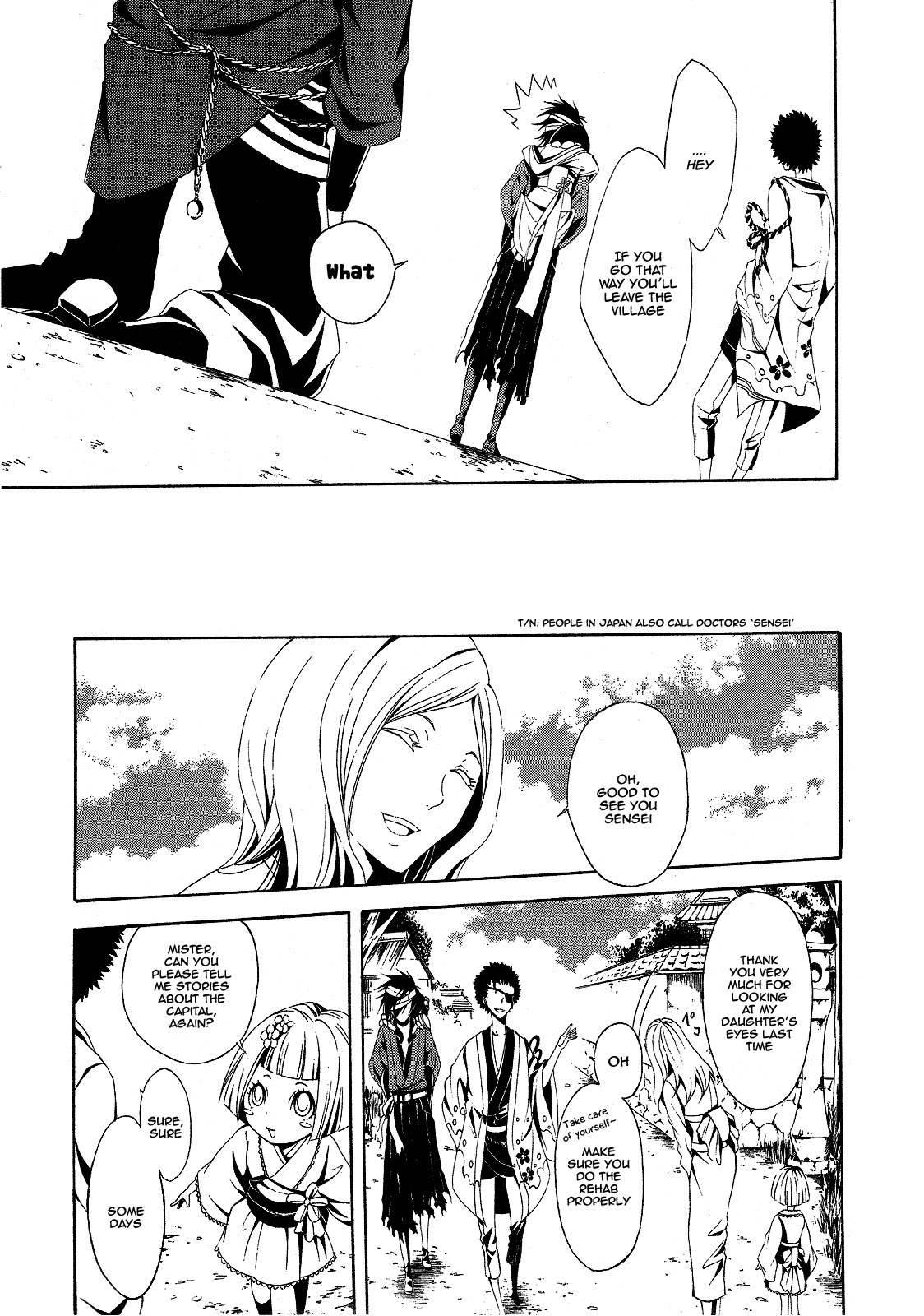 Teiden Shoujo to Hanemushi no Orchestra Chapter 3 page 21 - Chapter 3: The Second Sighted Kuro