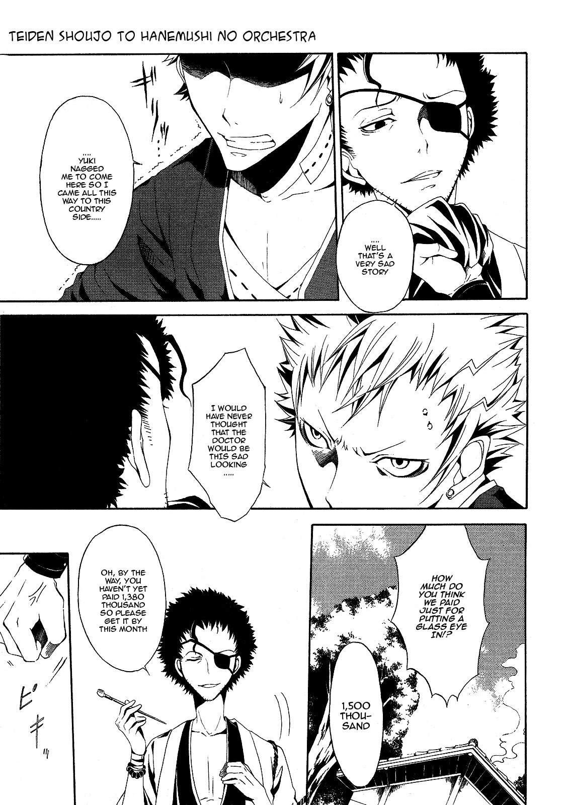 Teiden Shoujo to Hanemushi no Orchestra Chapter 3 page 5 - Chapter 3: The Second Sighted Kuro