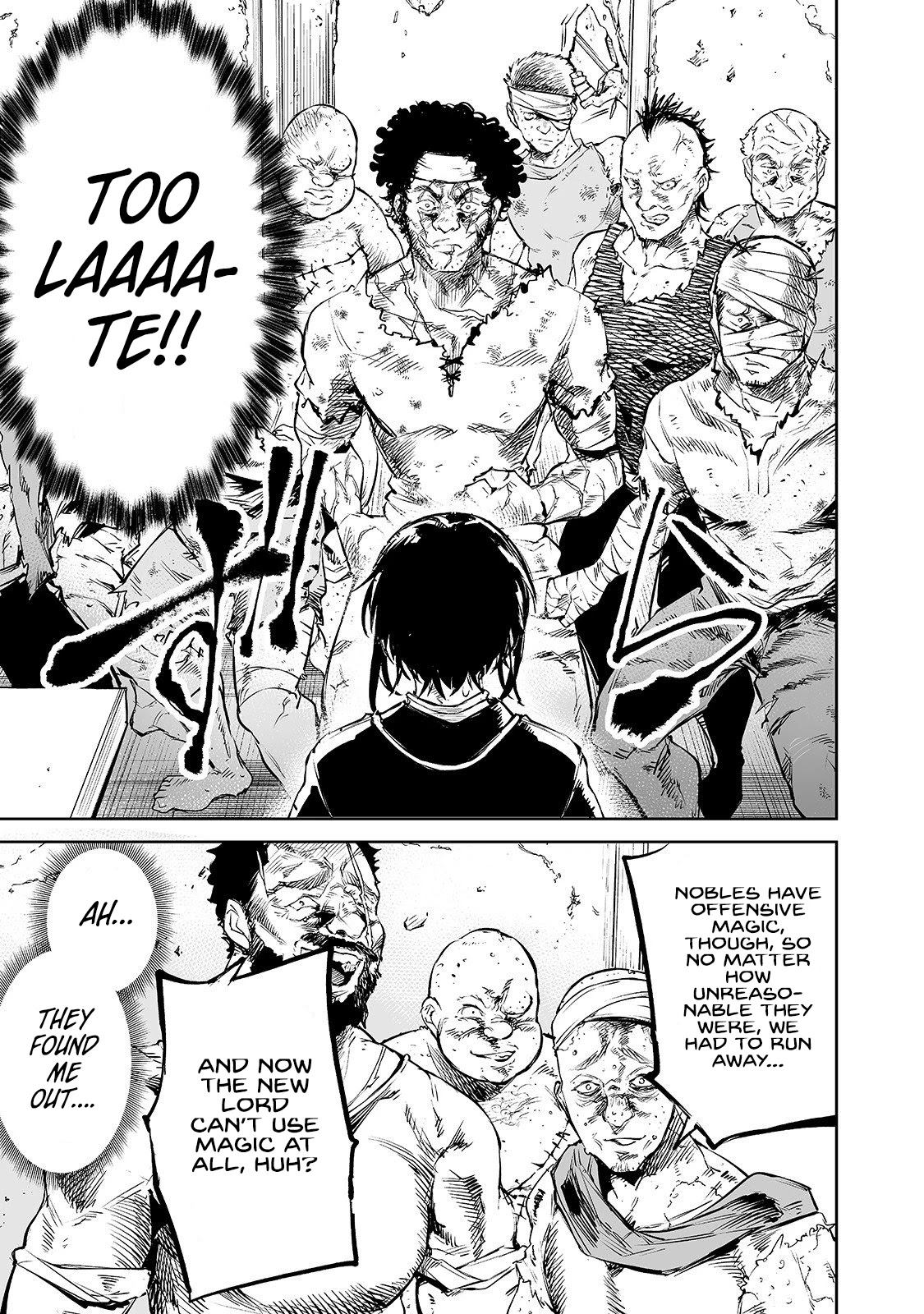 Teihen Ryoushu No Kanchigai Eiyuutan Chapter 1 page 13 - Chapter 1: Let's Get on The Thugs’ Good Side!