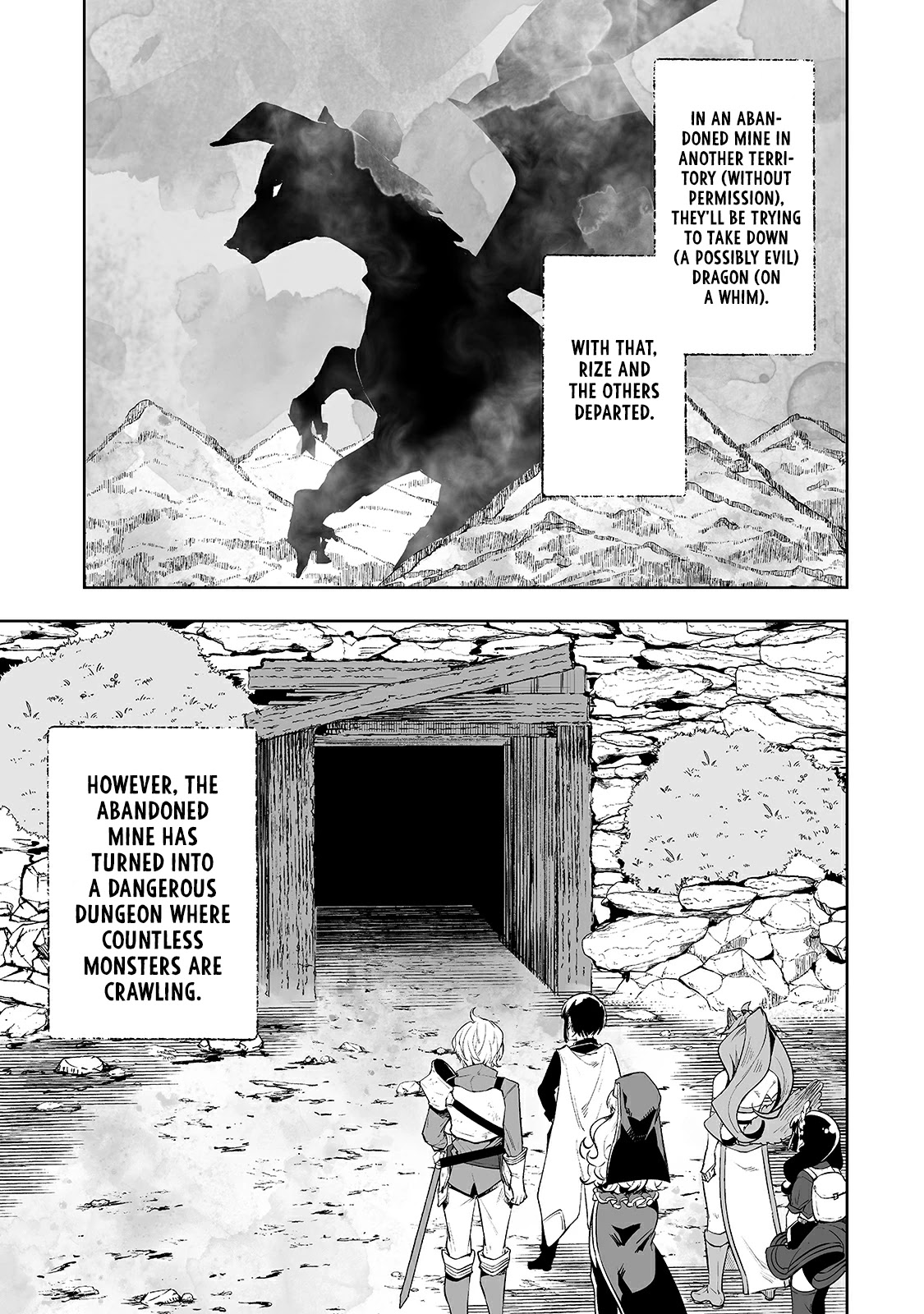 Teihen Ryoushu No Kanchigai Eiyuutan Chapter 13 page 2 - Chapter 13: Fierce Battle! “Black Dragon”!!