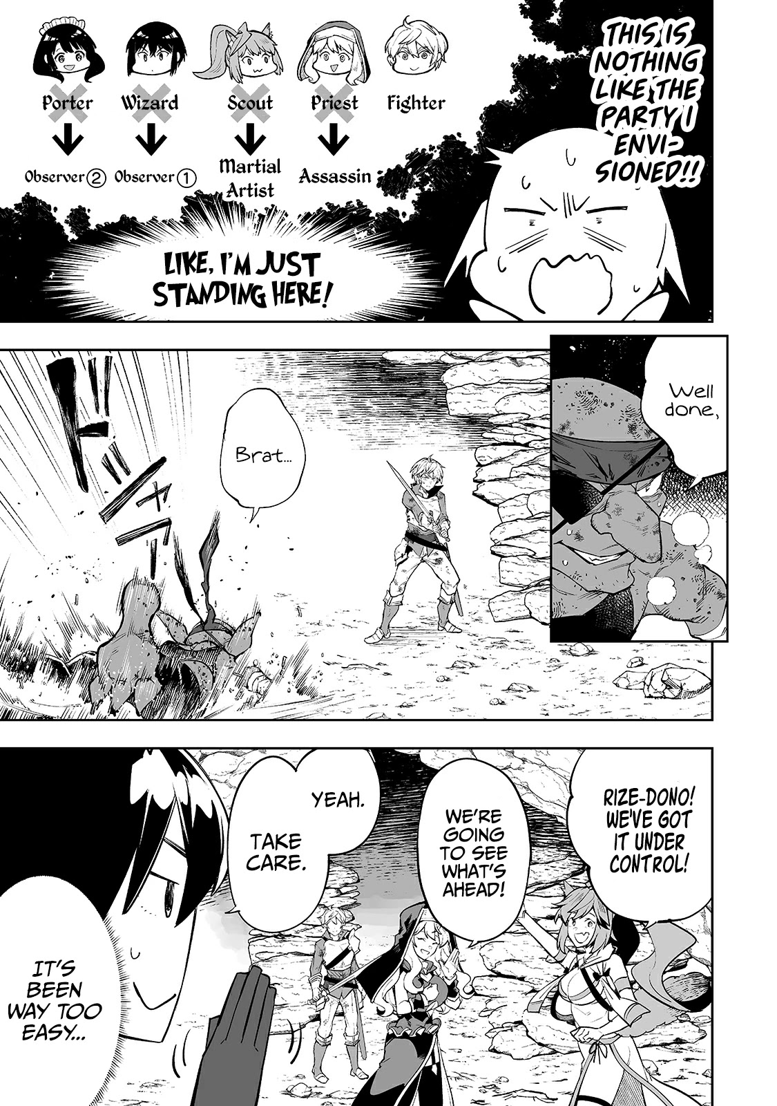 Teihen Ryoushu No Kanchigai Eiyuutan Chapter 13 page 6 - Chapter 13: Fierce Battle! “Black Dragon”!!
