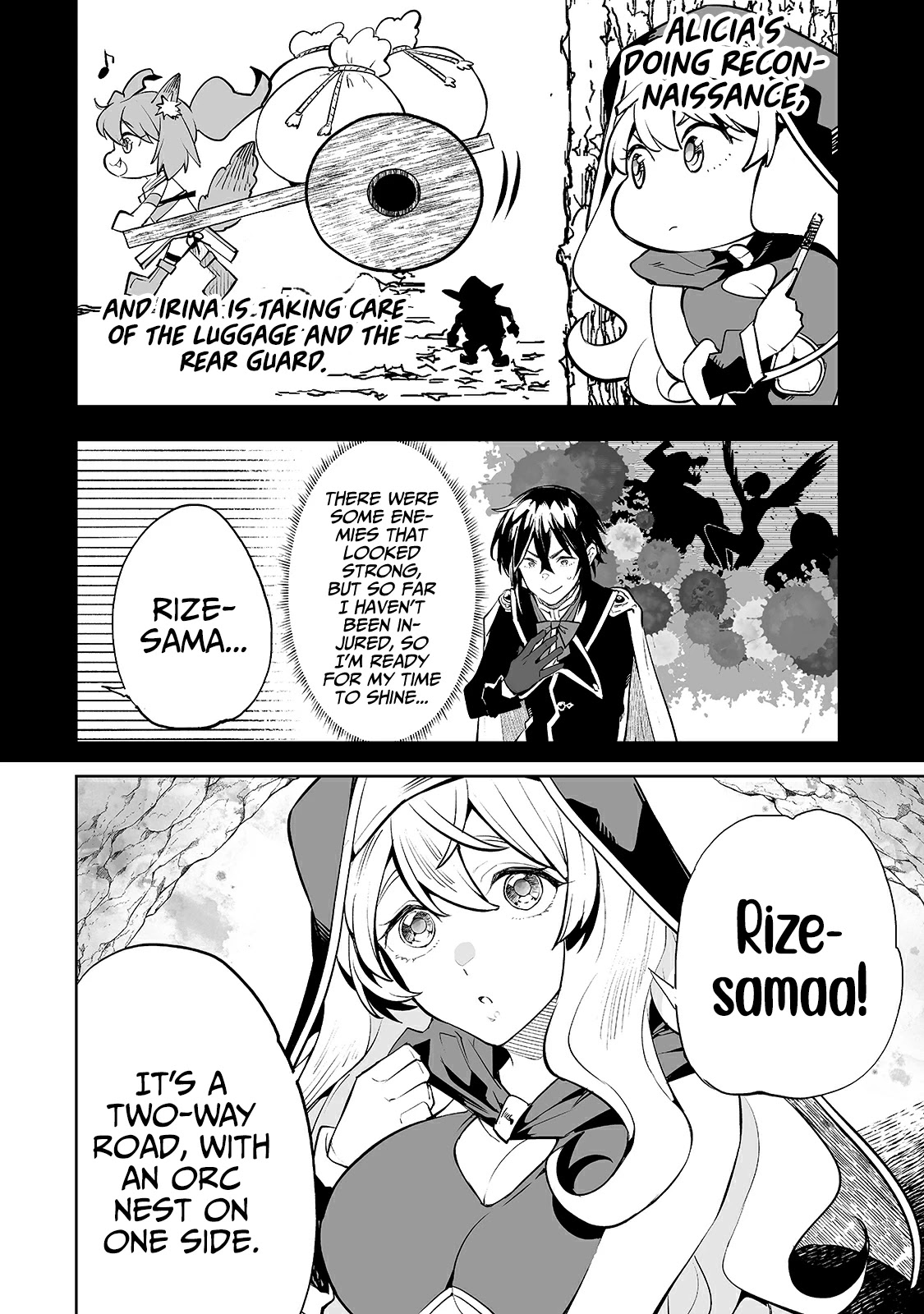 Teihen Ryoushu No Kanchigai Eiyuutan Chapter 13 page 7 - Chapter 13: Fierce Battle! “Black Dragon”!!