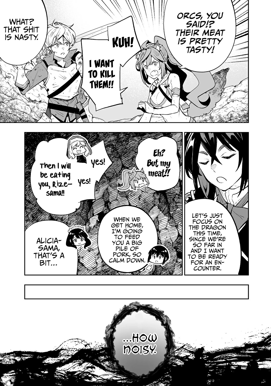 Teihen Ryoushu No Kanchigai Eiyuutan Chapter 13 page 8 - Chapter 13: Fierce Battle! “Black Dragon”!!