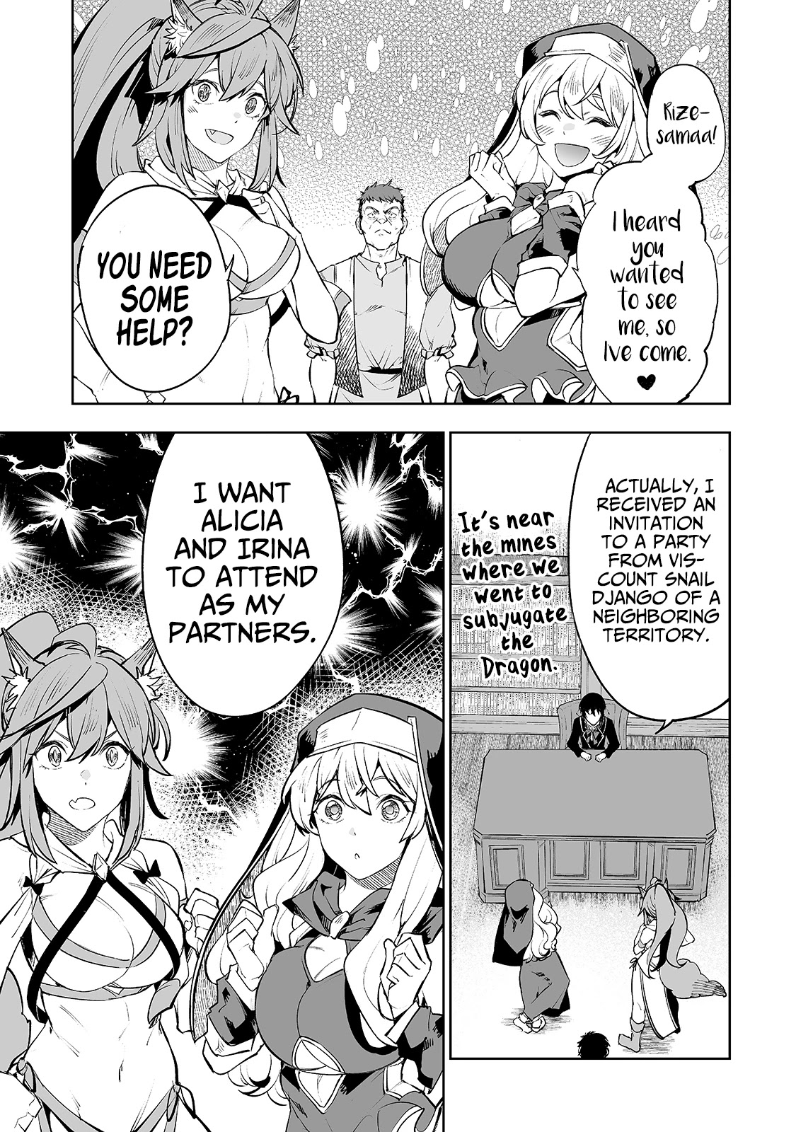 Teihen Ryoushu No Kanchigai Eiyuutan Chapter 18 page 4 - Chapter 18: Let's raid the party!