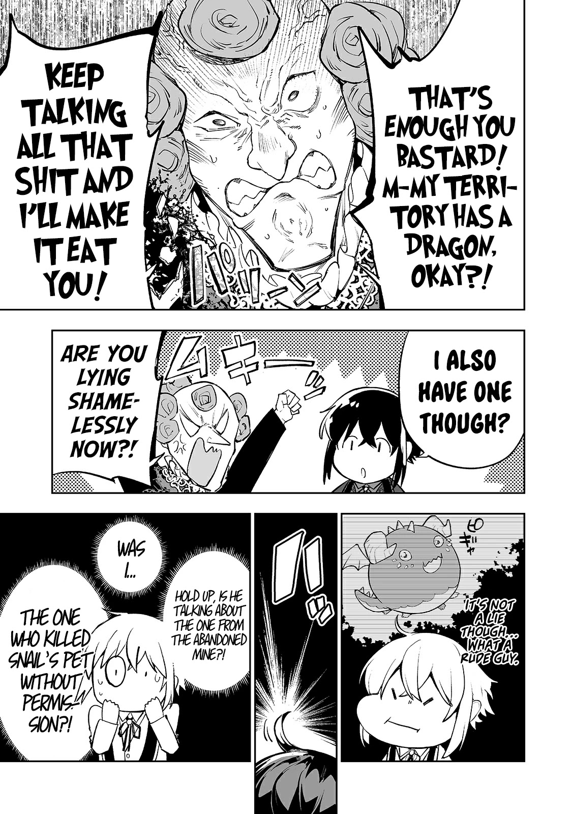 Teihen Ryoushu No Kanchigai Eiyuutan Chapter 19 page 8 - Chapter 19: Don’t suck up to Snail-kun!