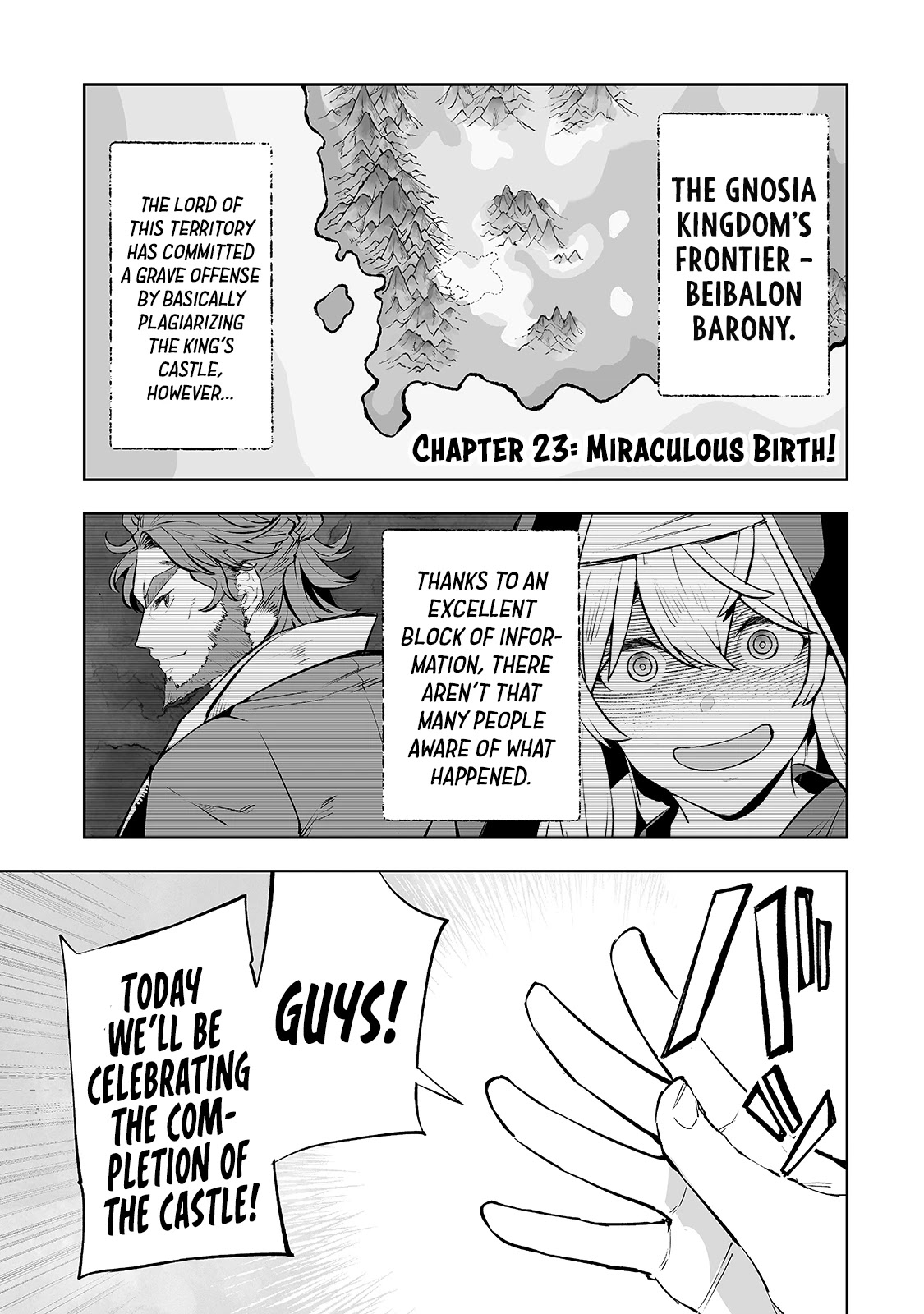 Teihen Ryoushu No Kanchigai Eiyuutan Chapter 23 page 2 - Chapter 23: Miraculous birth!