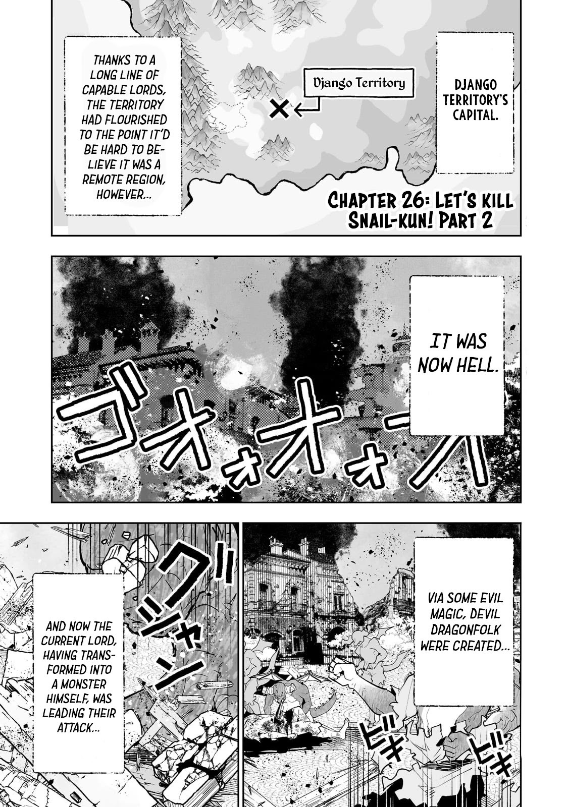 Teihen Ryoushu No Kanchigai Eiyuutan Chapter 26 page 2 - Chapter 26: Let’s kill Snail-kun! Part 2