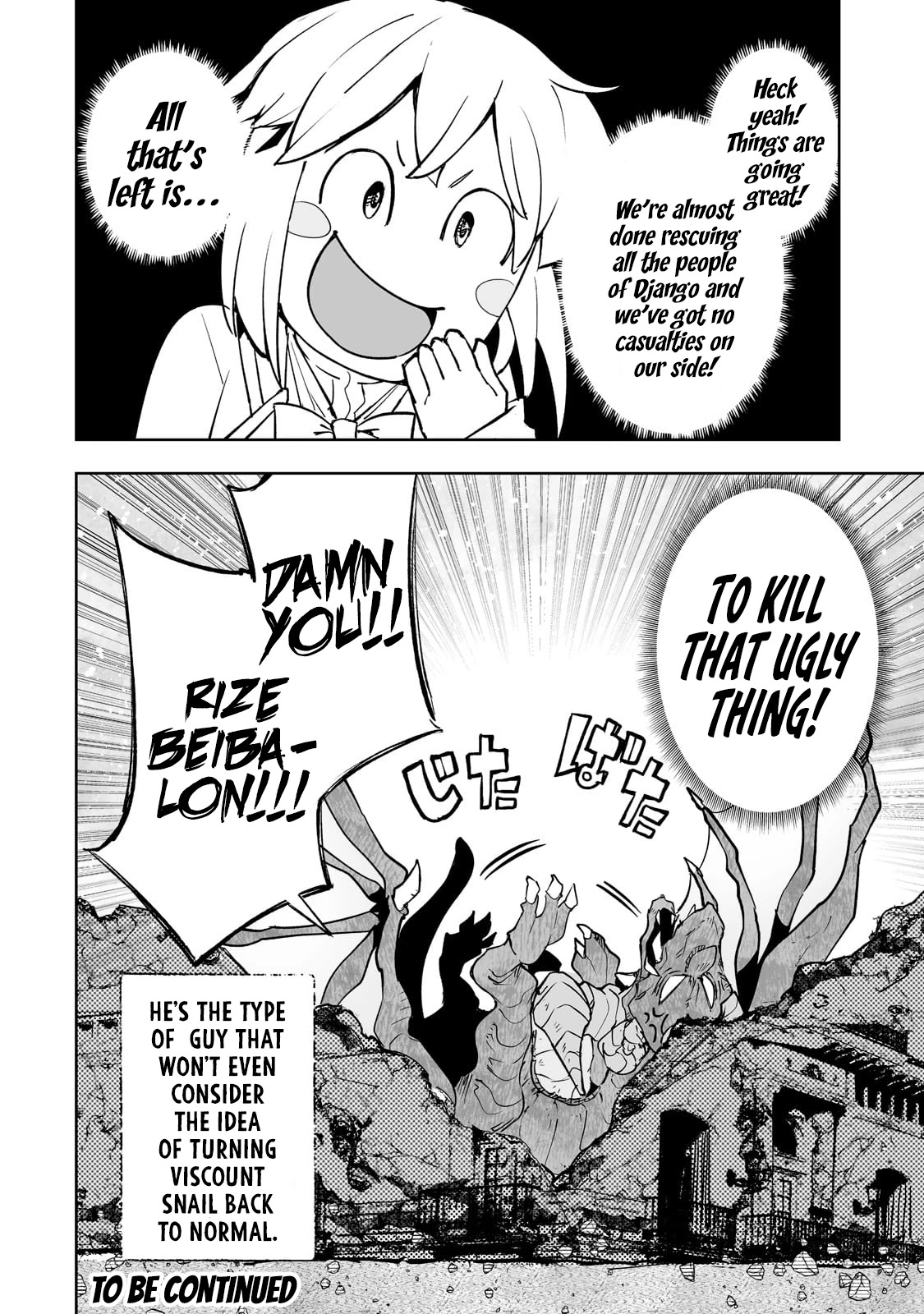 Teihen Ryoushu No Kanchigai Eiyuutan Chapter 26 page 20 - Chapter 26: Let’s kill Snail-kun! Part 2