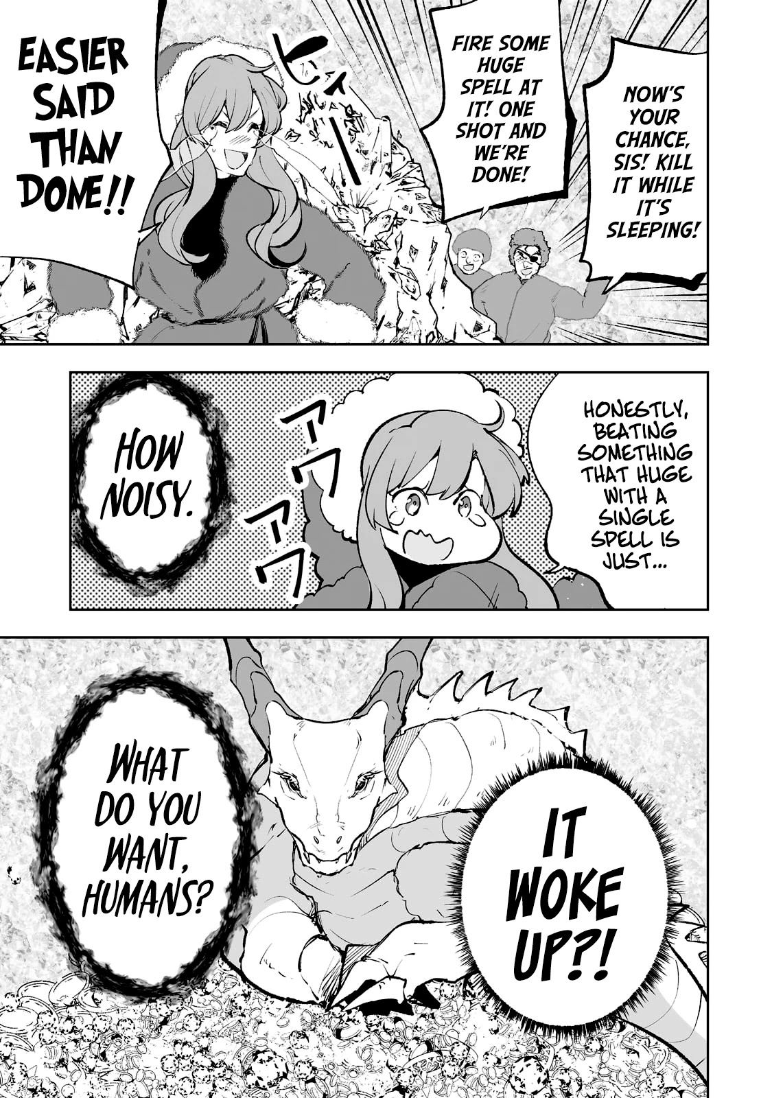 Teihen Ryoushu No Kanchigai Eiyuutan Chapter 35 page 14 - Chapter 35: Silica-chan challenges a dragon!