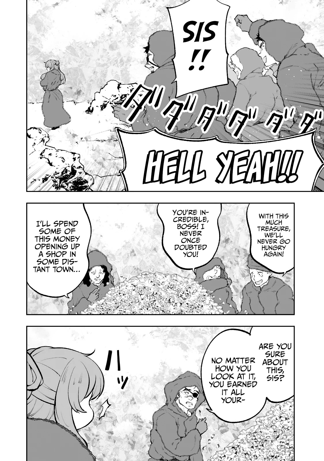 Teihen Ryoushu No Kanchigai Eiyuutan Chapter 35 page 19 - Chapter 35: Silica-chan challenges a dragon!