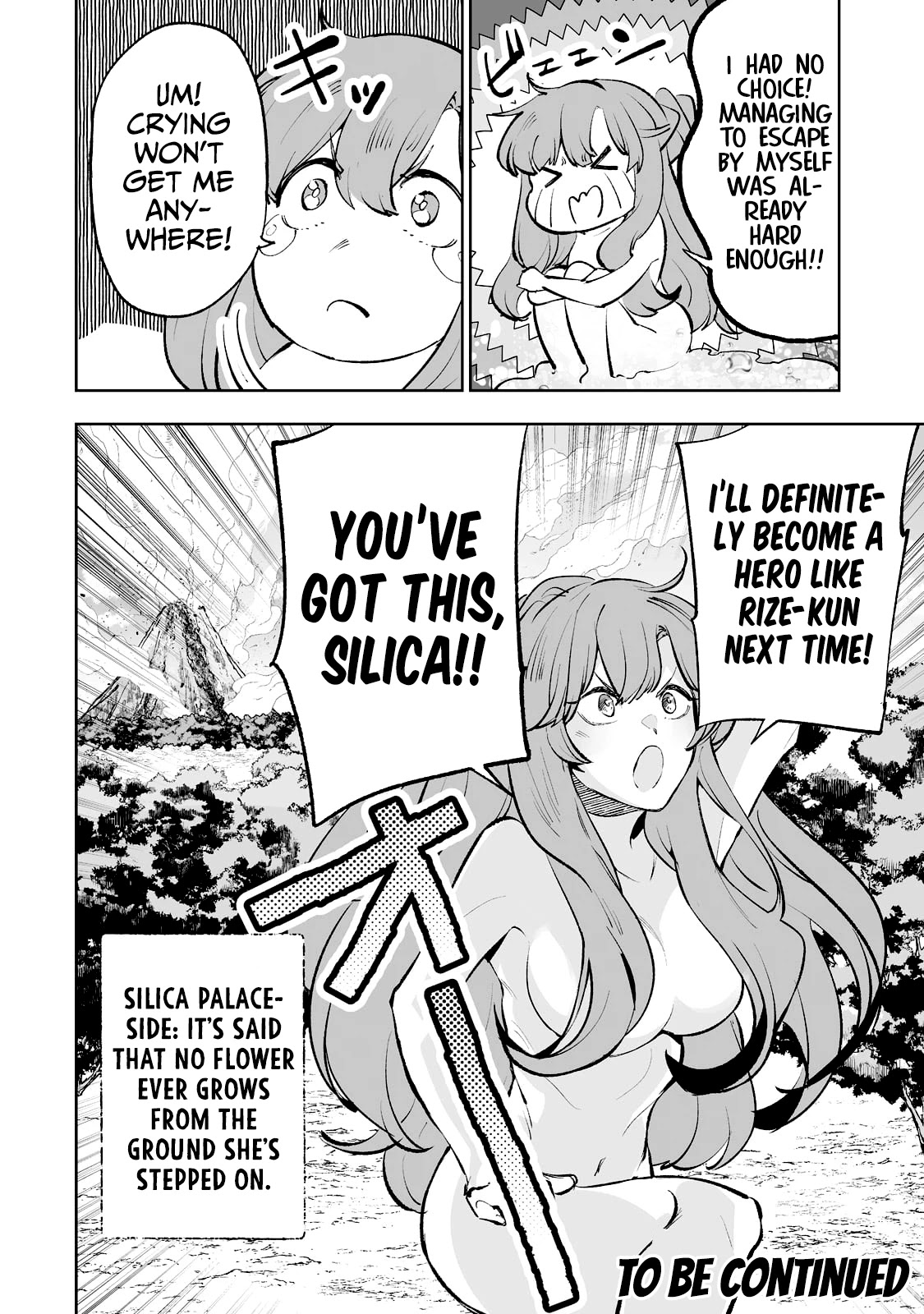 Teihen Ryoushu No Kanchigai Eiyuutan Chapter 35 page 23 - Chapter 35: Silica-chan challenges a dragon!