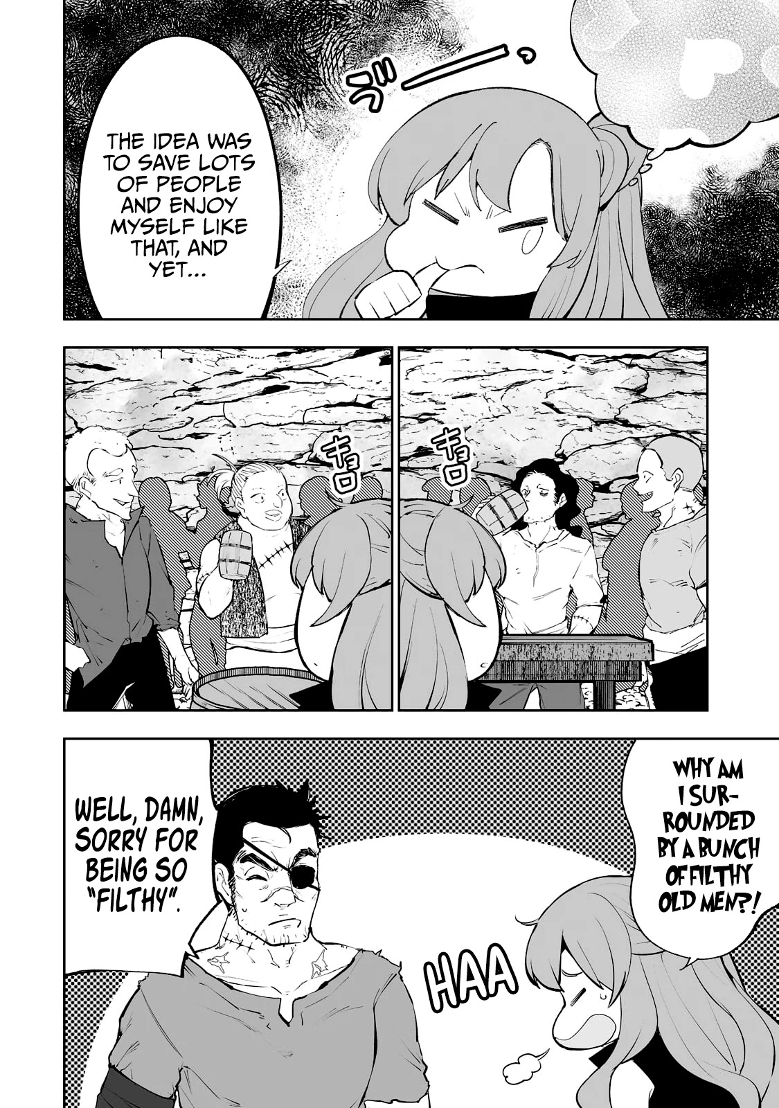 Teihen Ryoushu No Kanchigai Eiyuutan Chapter 35 page 4 - Chapter 35: Silica-chan challenges a dragon!
